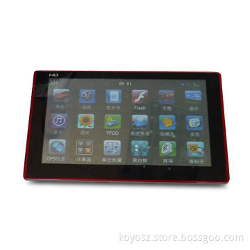 Car GPS Navigation with FM/AV -in Function and WINCE 6.0 Operating System